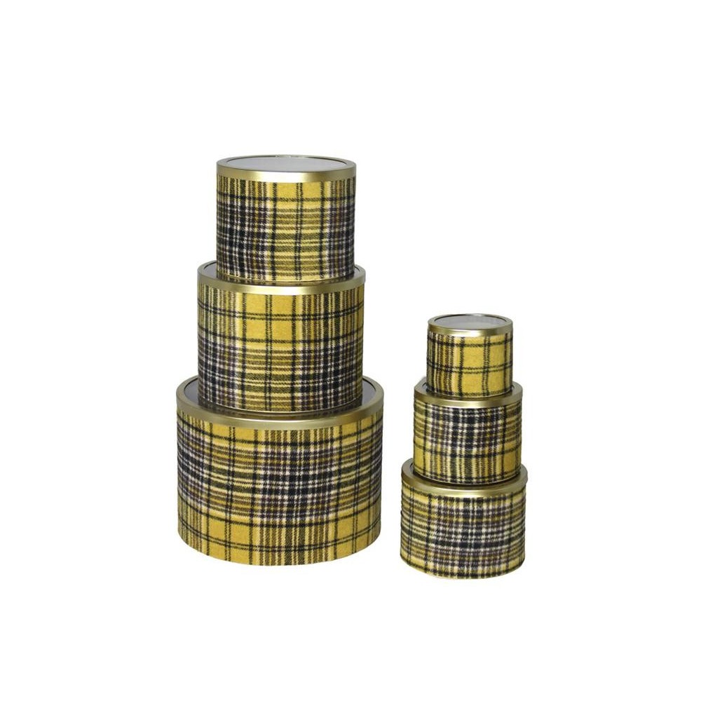 SET 6 SCATOLE SCOZZESE OCRA